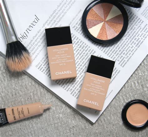 foundation chanel vitalumiere|chanel foundation before and after.